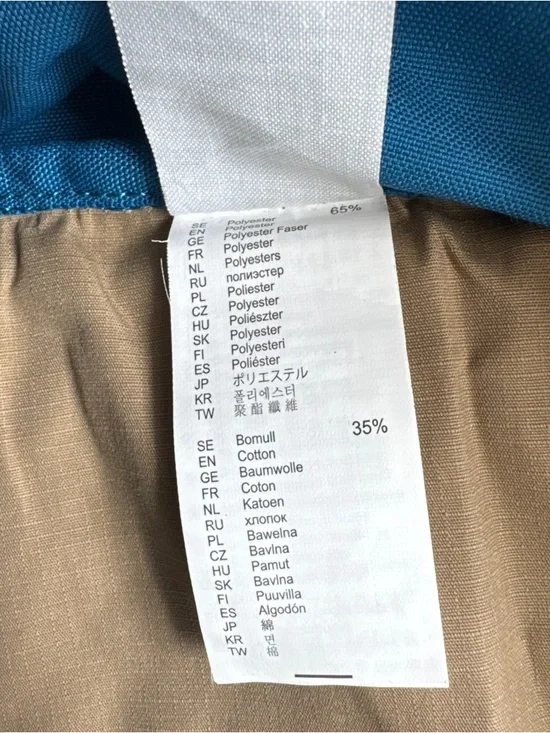 Fjallraven Kånken No. 2 | Leather Accent Blue Backpack w/ G-1000 Padding - Picture 7 of 10